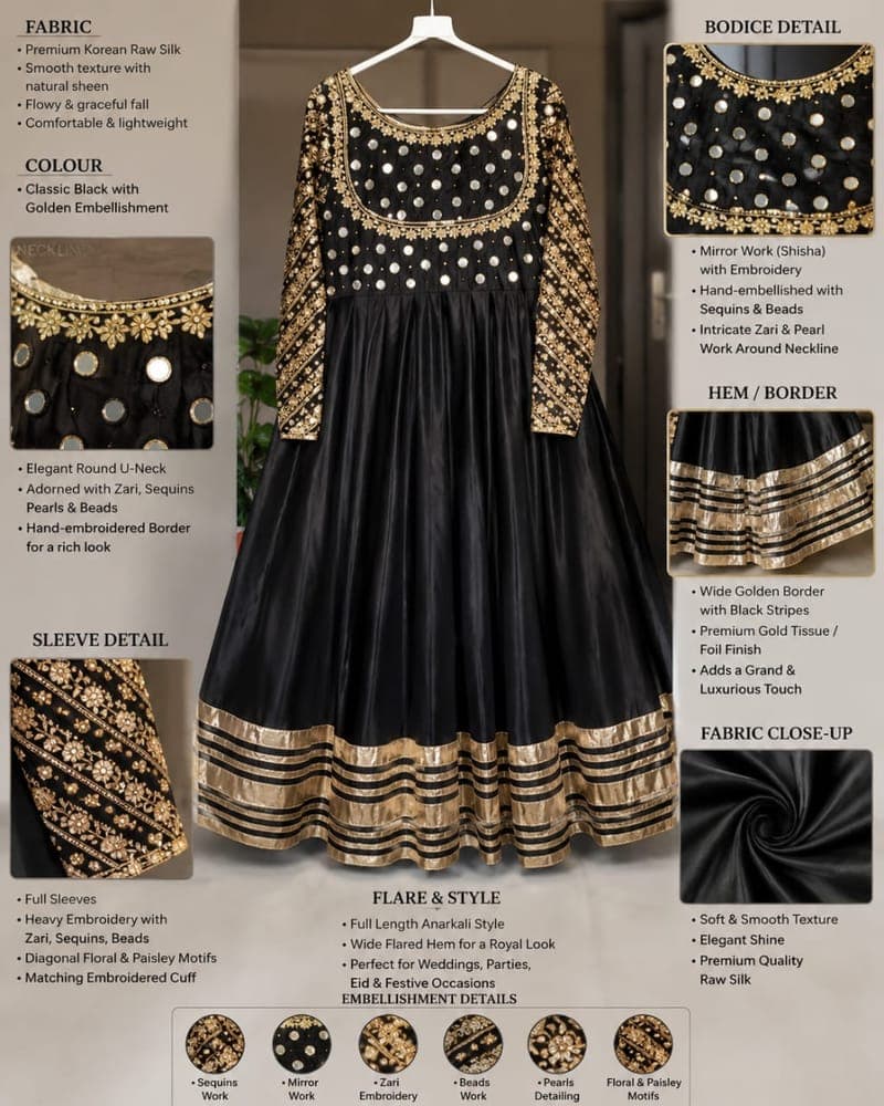 Maira Celestial Drape - Handcrafted Pakistani Casual by AYSAL