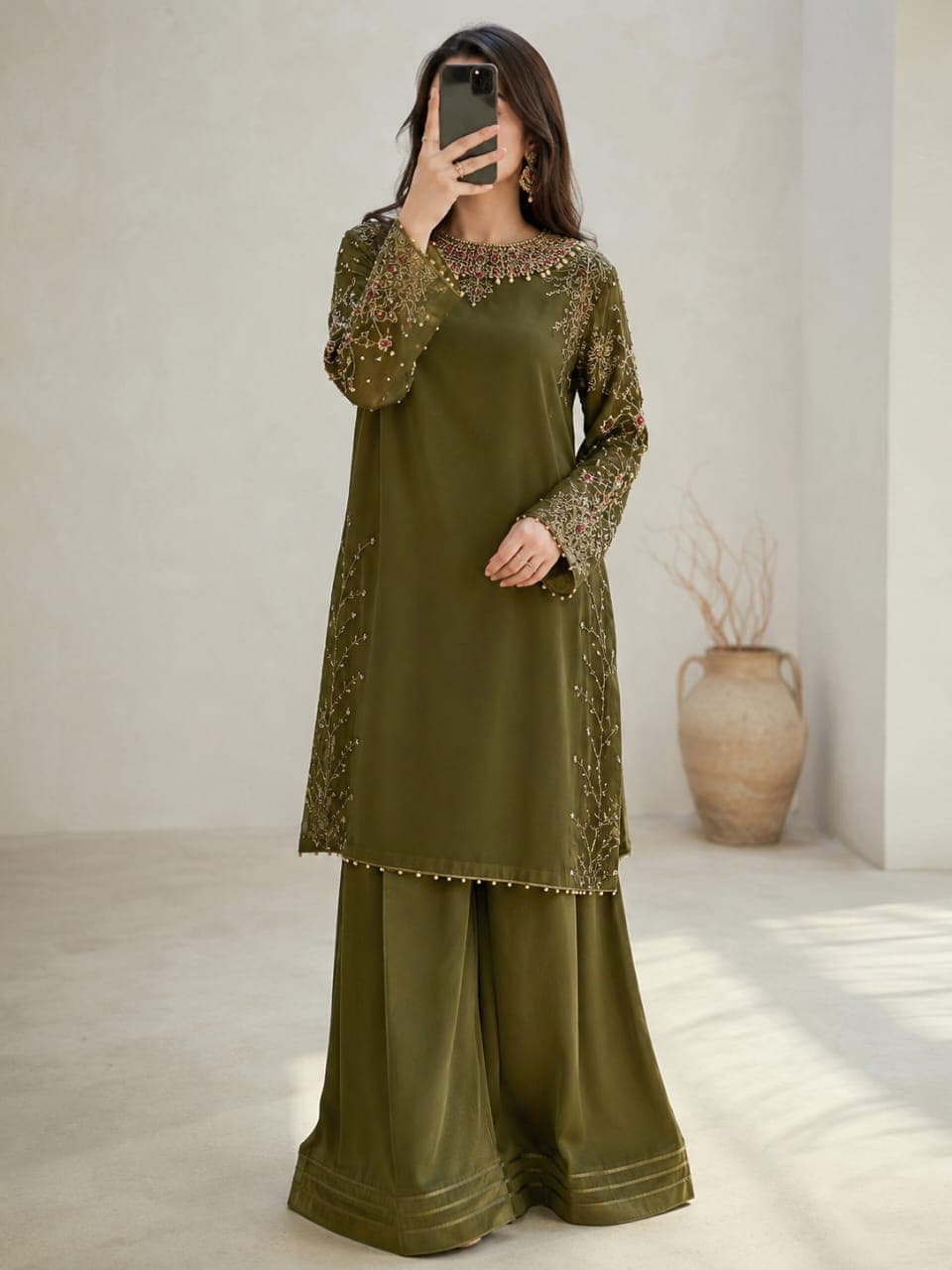 Uzma Golden Threadwork
