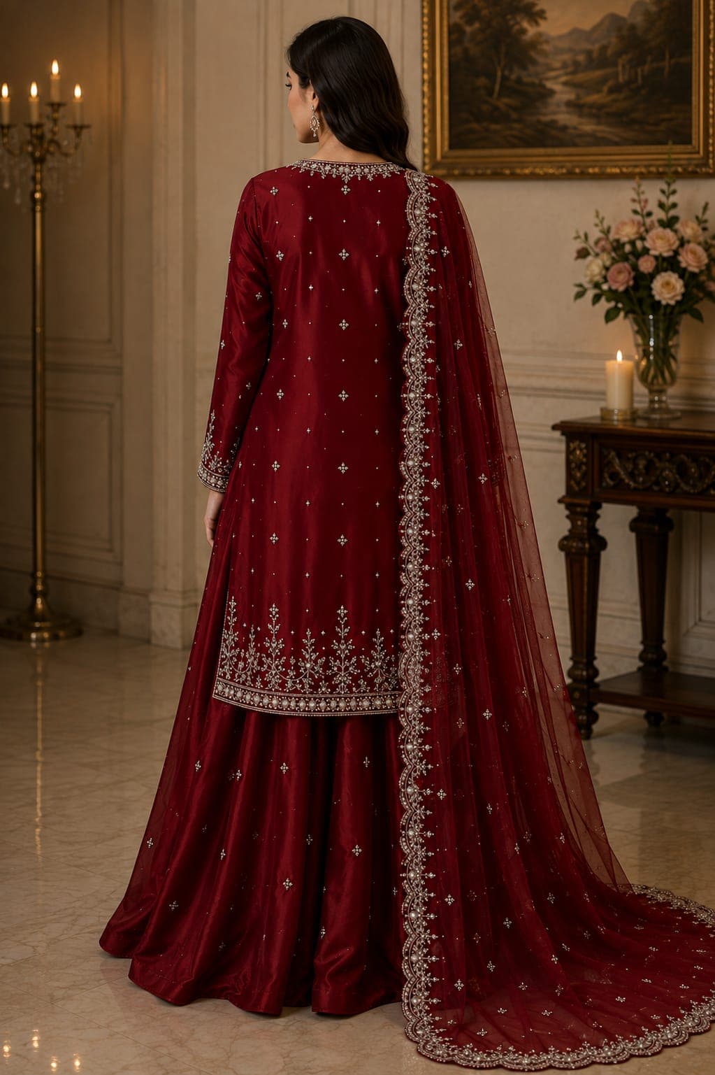 Noor Embroidered Chiffon