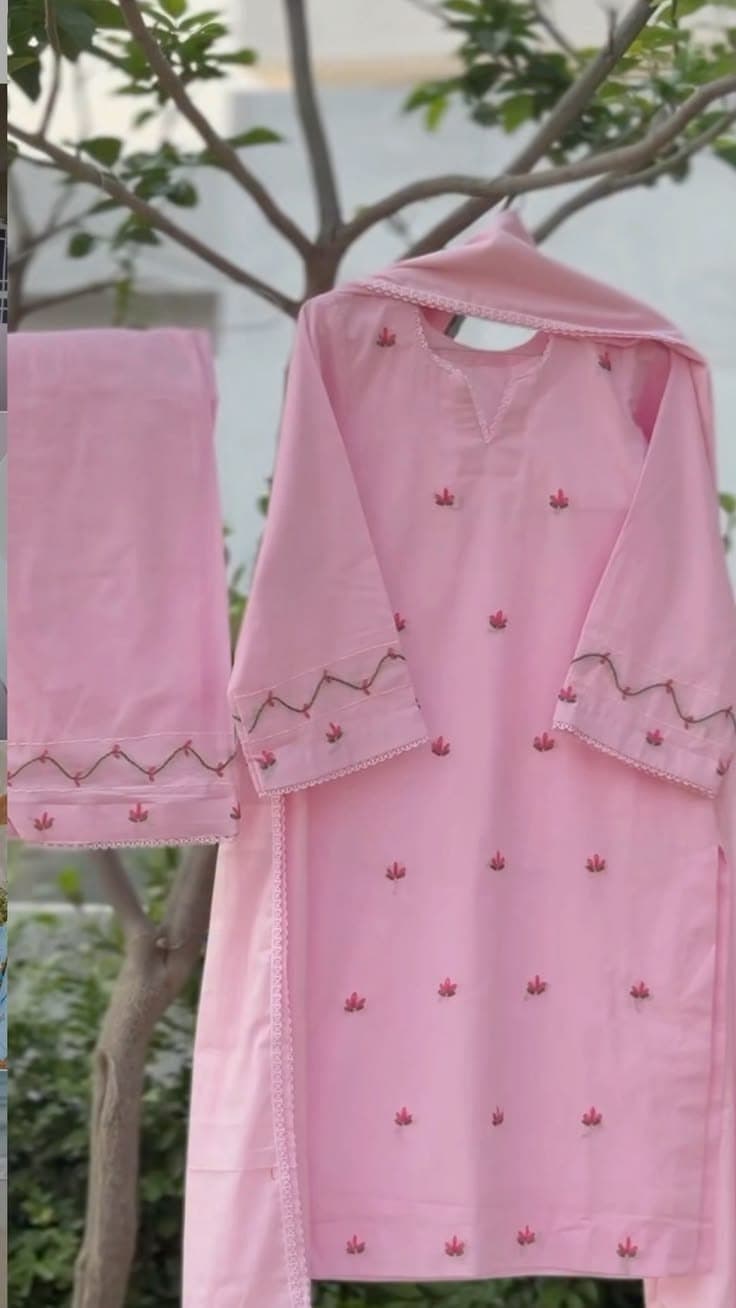 Ayeza Crimson Bloom - Handcrafted Pakistani Function Dresses by AYSAL