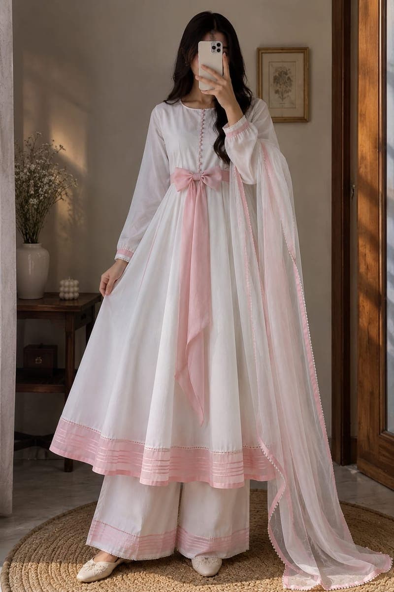 Kubra Royal Veil - Handcrafted Pakistani Signature Dress by AYSAL